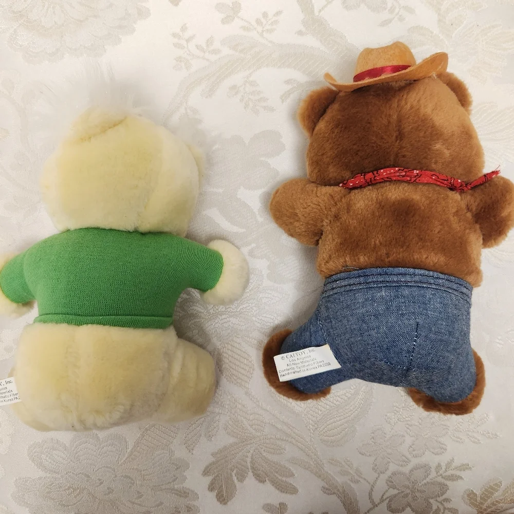 Whatabear Grrr Promotional Bear Plush - Cowboy Hat/Bandanna & Coca Cola Koala